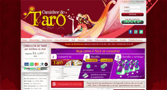 Desktop Screenshot of caminhosdotaro.com.br